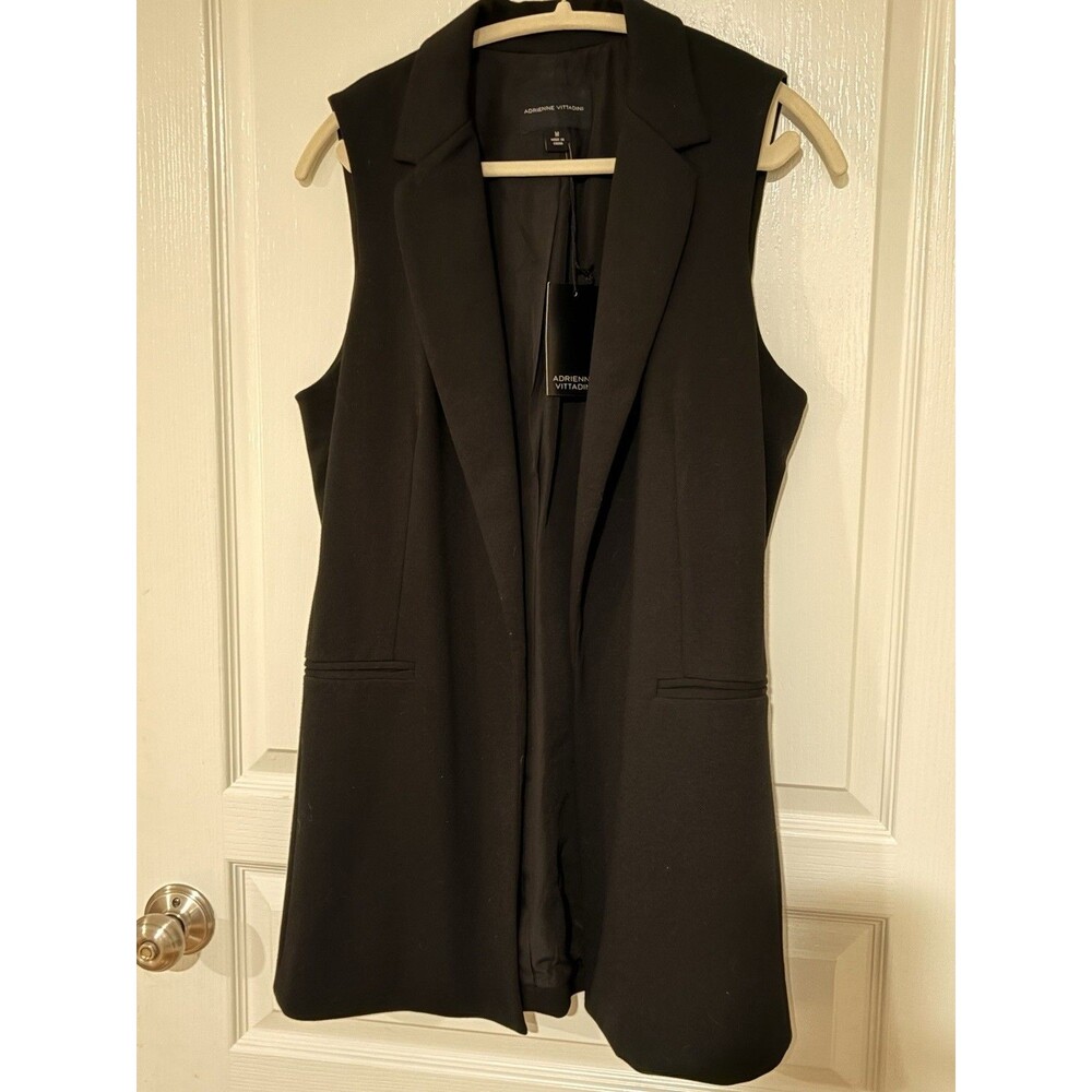 Adrienne Vittadini Woman Open Blazer vest Casual Medium